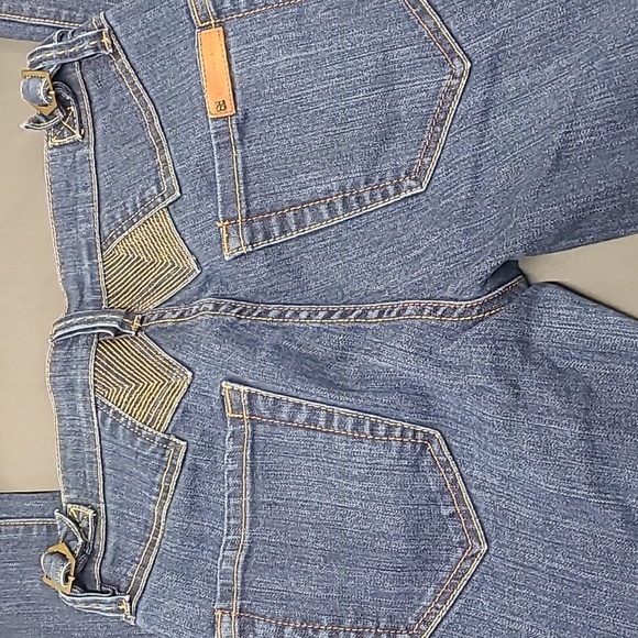 BCBG Maxazria Women's Blue Flare Jeans Size 28 - Picture 11 of 11